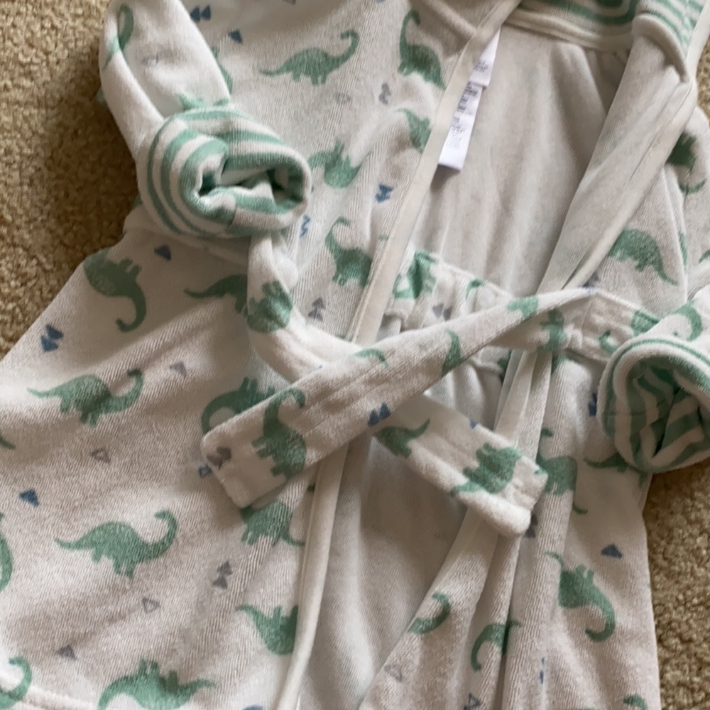 Dinosaur Baby Robe - Picture 4 of 4
